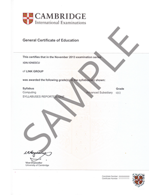 Certificat Cambridge