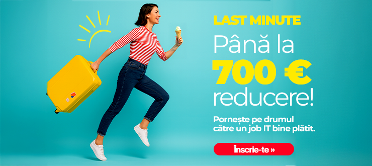 9 luni pana la o cariera mai buna si un salariu mai mare!