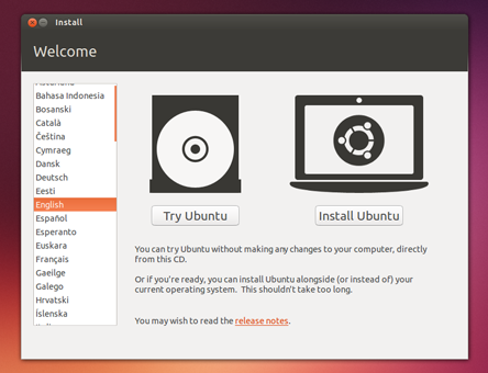 Install Ubuntu